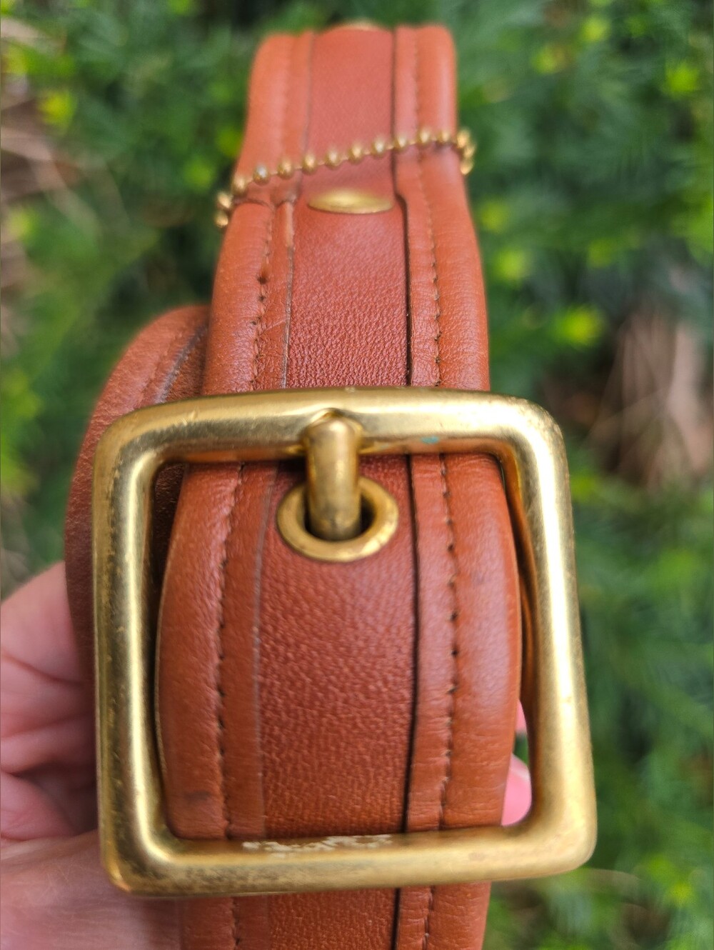 Vintage Coach British Tan Taft 9980 - Picture 5 of 10